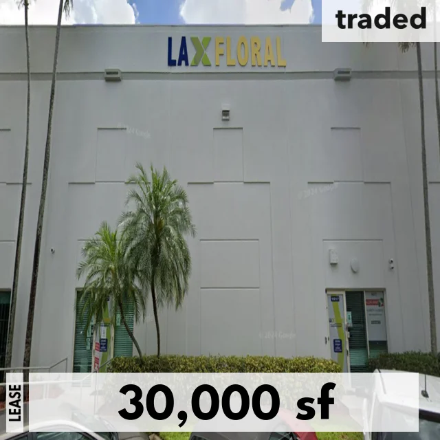 LAX Floral Import Leases 30000 Square Feet From ProLogis With Frank Trelles And George Pino As Reps