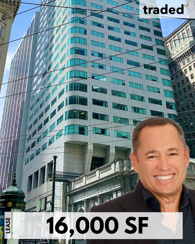 Jeff Reinstein Of Premier Workspaces Leases Office Space At 1 Sansome Street In San Francisco