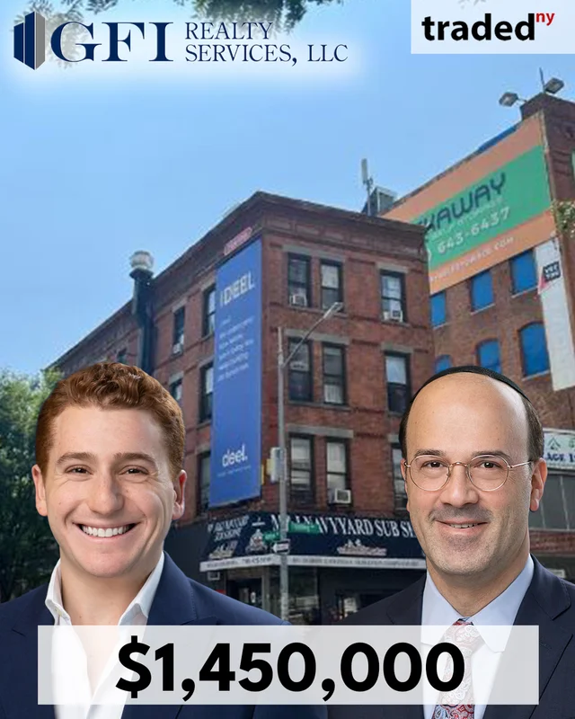 Andrusier Family Purchases Mixed-use Property From David Lachtman In Brooklyn For $1.45M