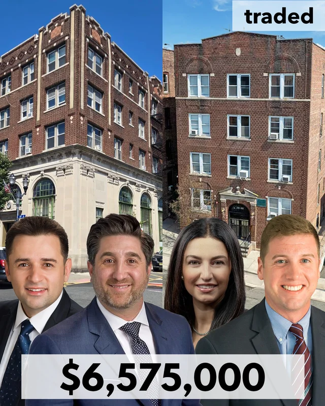 CBRE Represents Sellers In $6.575M MultiFamily Sales In West New York And Bayonne