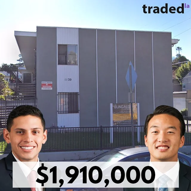 Andres Diaz And Daniel Shon Acquire Multifamily Property In Echo Park For $1.9M