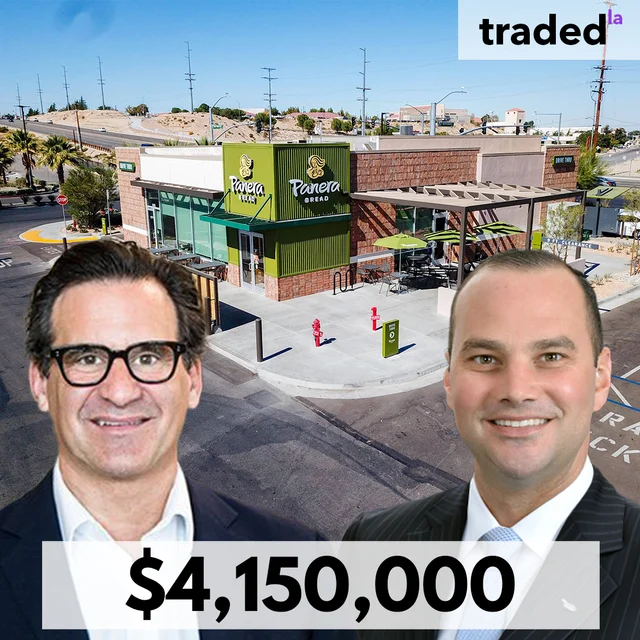 Beta Agency Orchestrates $4.15M Sale Of Newly Built Panera Bread In Hesperia