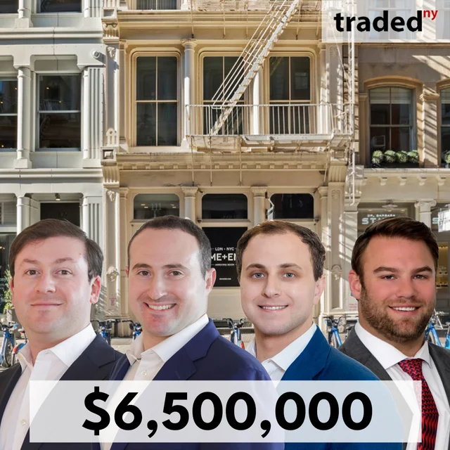 Sam Zuckert Tyler Tananbaum And Teddy Tananbaum Of TZ Capital Acquire Retail Space In Soho For $6.5M