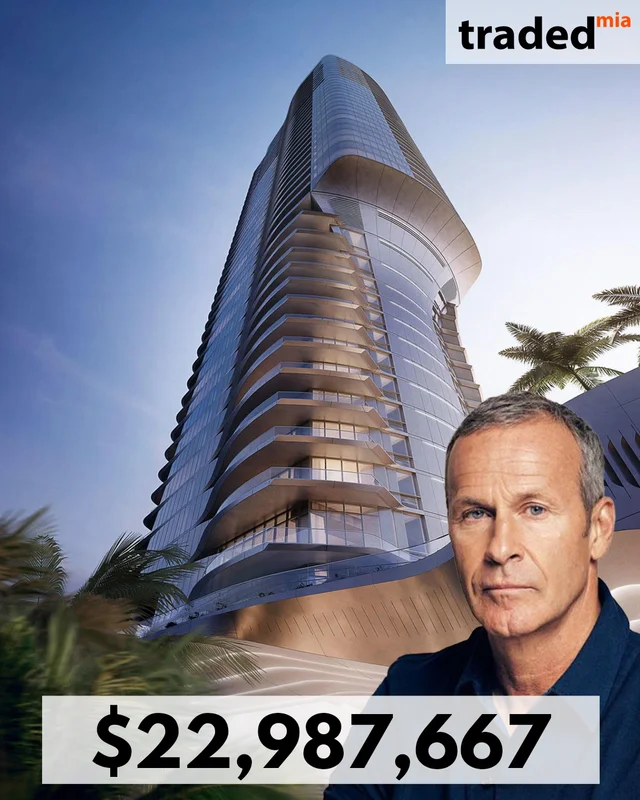 Vlad Doronin Of OKO Group Sells Four Condo Units In Miami For $22.98 Million