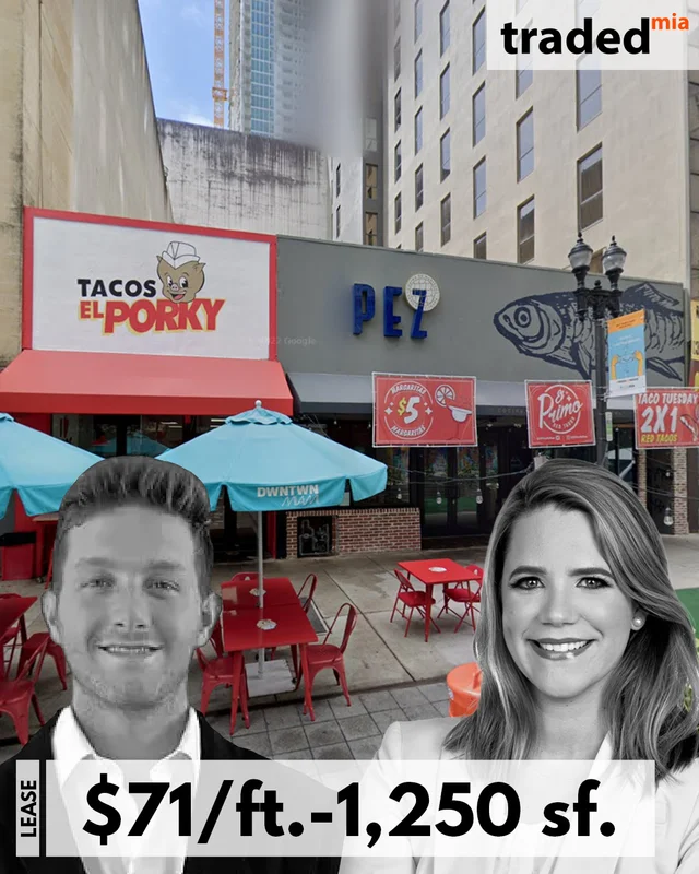Jake Waserstein Of Realty Hub Represents Landlord In Downtown Miami Retail Lease To Ya Souvlaki
