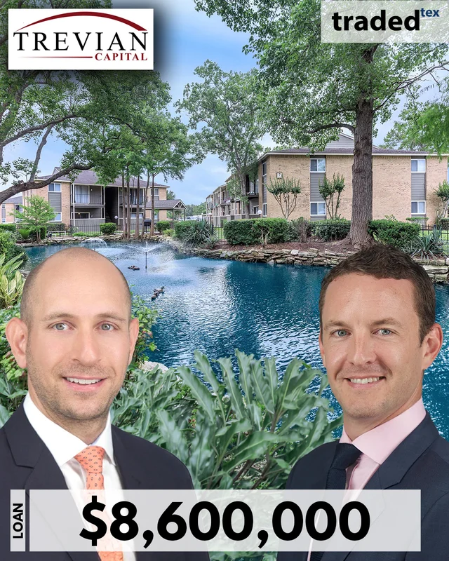 Trevian Capital Provides $8,600,000 Acquisition Loan For Sealy Multifamily Asset With 136 Units