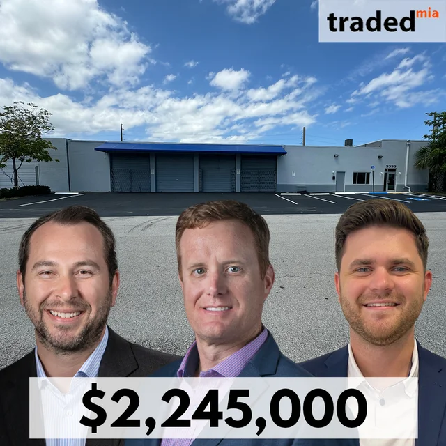 DoveHill Capital Management Acquires Industrial Property In Fort Lauderdale For $2.25M