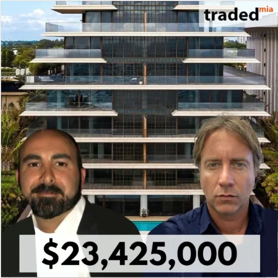 Miltiadis Kastanis, Alex Sapir, Giovanni Fasciano Acquire Residential Condos In Surfside, Miami Beach