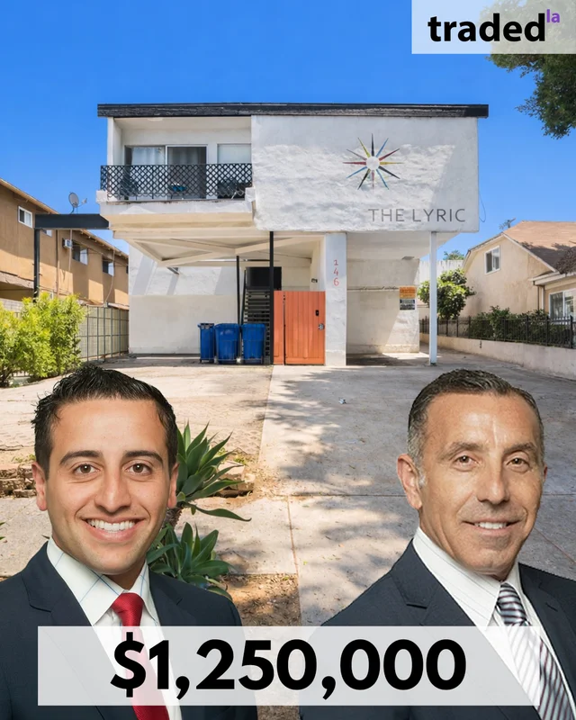 Patrick Bensimmon Acquires Multifamily Asset On North Vendome Street For $1.25M With Seller's Rep Rabbie Banafsheha & Tony Azzi
