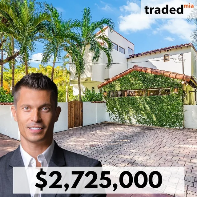 Justin D’Adamo Acquires SFR In Miami Beach For $2.7M