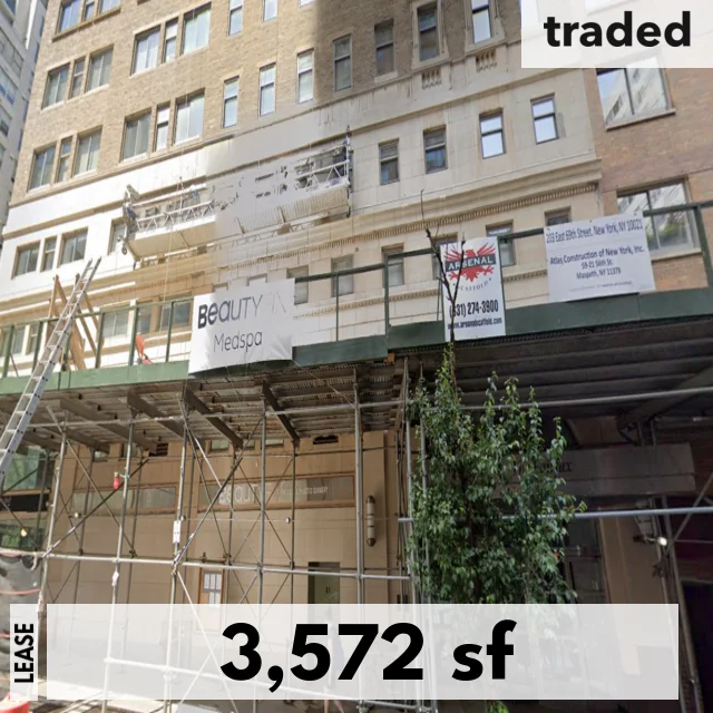 TF Cornerstone Leases Medical Office At 201 E 69th St, New York