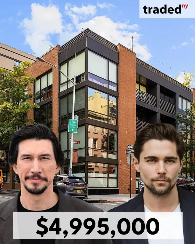 Adam Driver Sells Condo At 20 Henry Street In Brooklyn For $4,995,000 With Broker Carl Gambino
