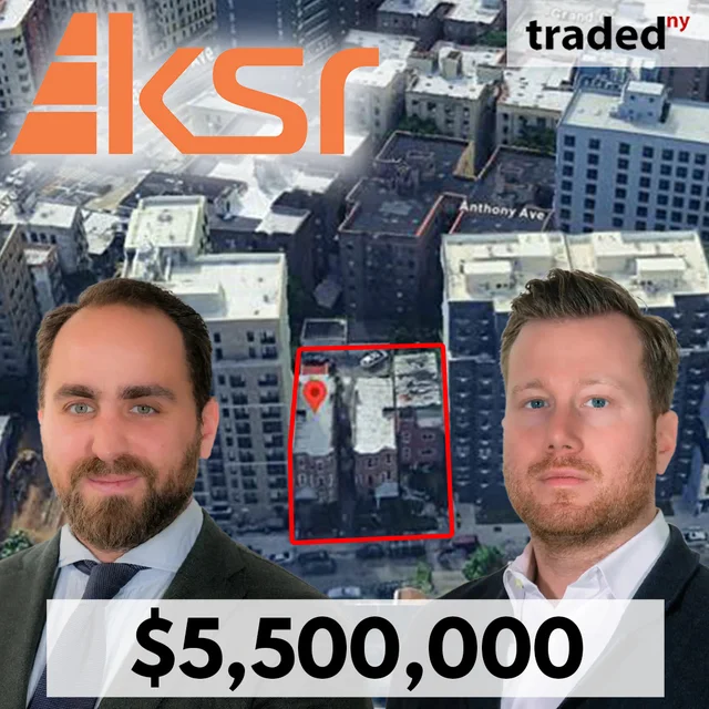 SKF Development Acquires Development Site From BX Capital For $5.5 Million In Fordham