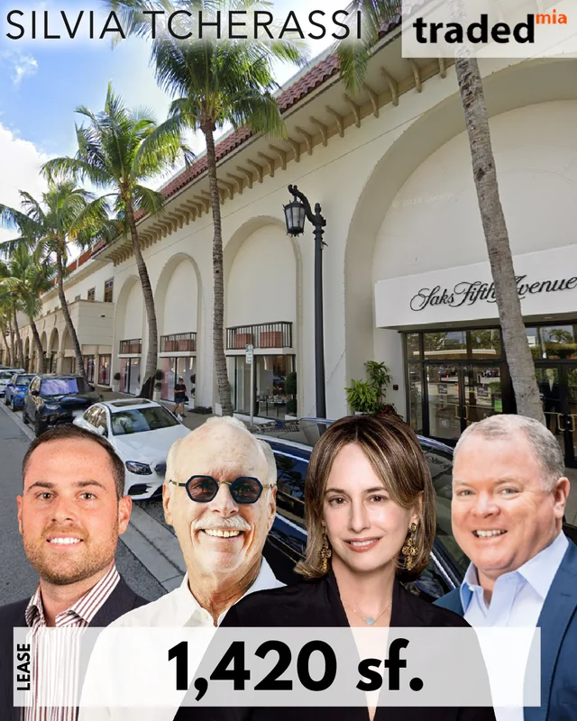 Silvia Tcherassi Signs 1,420-Square-Foot Lease At 150 Worth Avenue In Palm Beach
