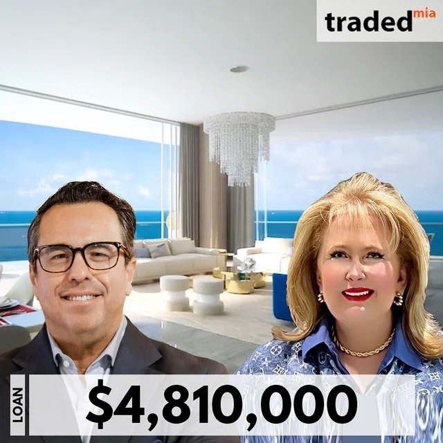Vaster Provides $4.81M Bridge Loan For Condo In Sunny Isles Beach To George Fraguio's Buyer