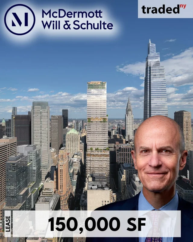Owen D. Thomas Of BXP Leases 150,000 Square Feet To McDermott Will & Schulte In Midtown Manhattan