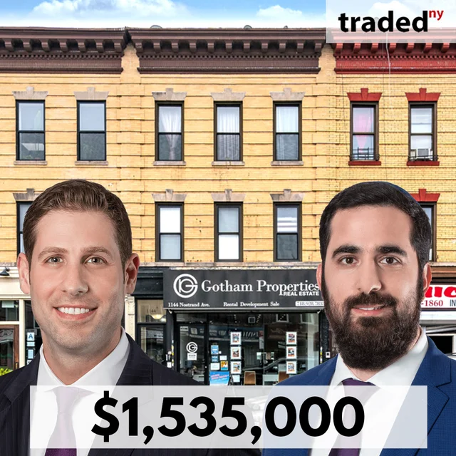 Victor Sozio & Dov Chein Of Ariel Property Advisors Facilitate Sale Of Multifamily In Prospect Lefferts Garden For $1.53M