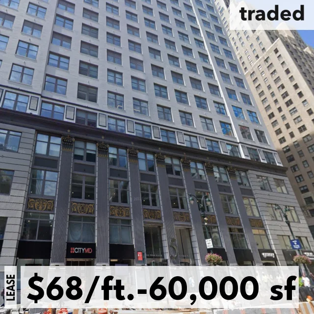 Regus Leases Office Space At 5 Penn PLZ, New York For $68/SF