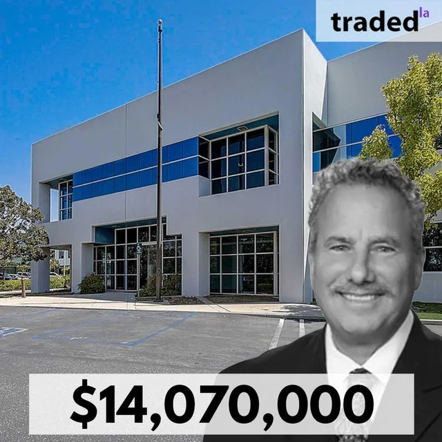 Aliso Viejo Property Sold For $14.07M With Buyer's Rep And Seller's Rep