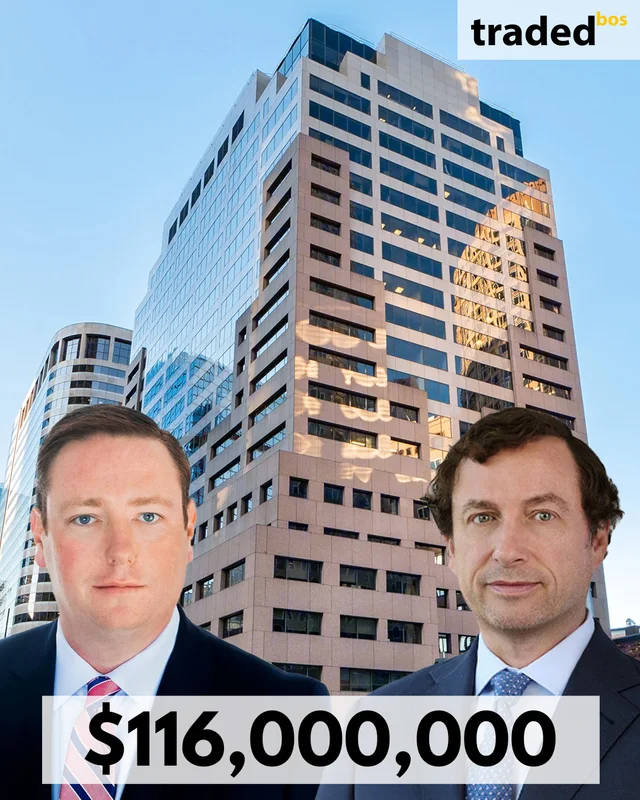 David Greaney Of Synergy & Clayton DeGiacinto Of Axonic Capital Acquire Office Tower For $116M