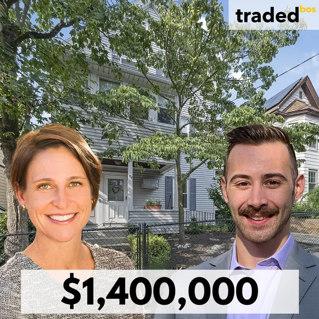 Multifamily Property In Somerville, MA Sold For $1.4M With Buyer's Rep Nicholas Pagliarulo & Seller's Rep Grace Bloodwell