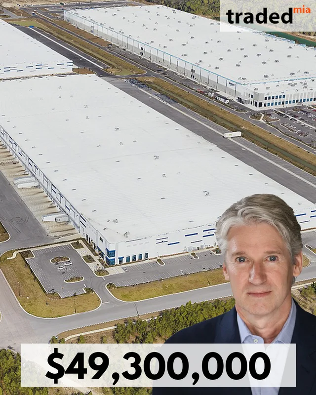 Jeffrey Small Of MDH Partners Acquires Industrial Asset From LBA Logistics For $49.3M In Jacksonville