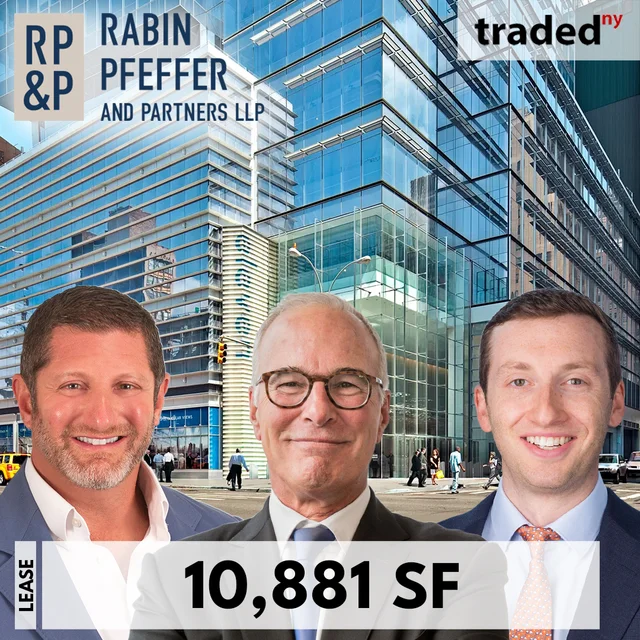 Rabin Pfeffer & Partners Renews 10 Year Lease At 11 Times Square With Landlord Steve Pozycki