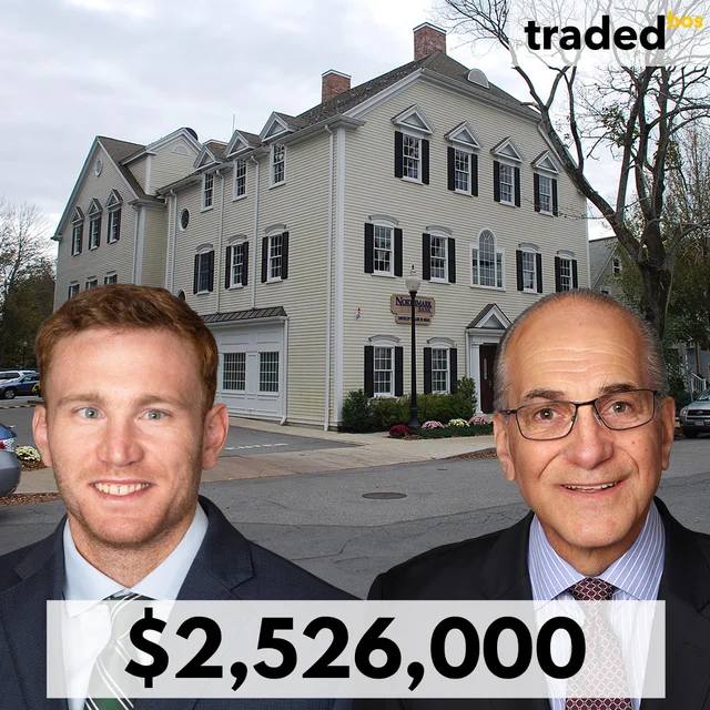 Musto Family LLC Acquires Office Property From Eastern Bank In Andover For $2.526M