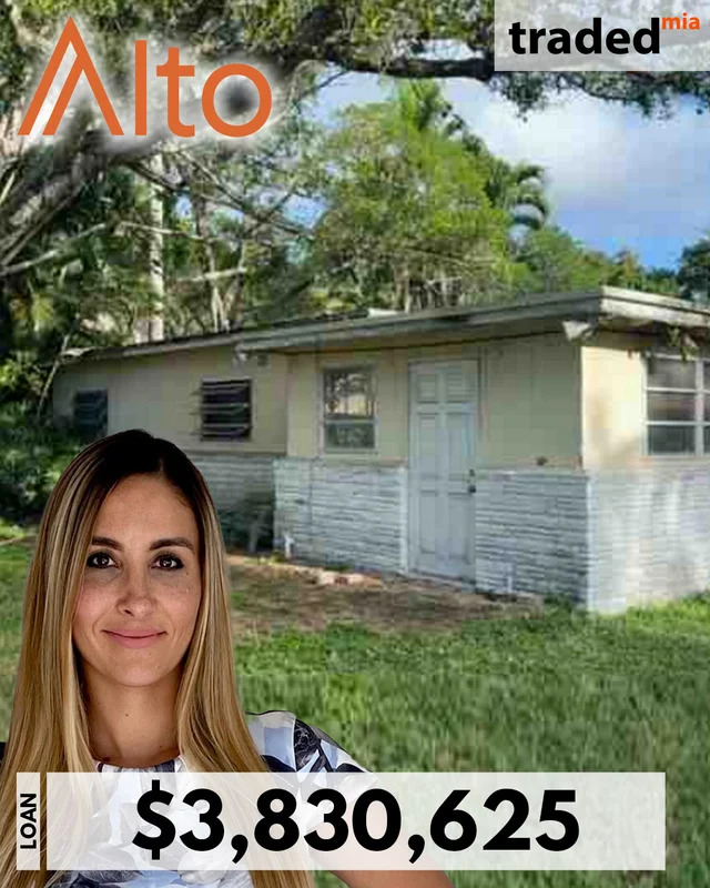 Zuka Castillo Of Alto Capital Provides $3.83M Construction Loan For Pinecrest Single Family Residence