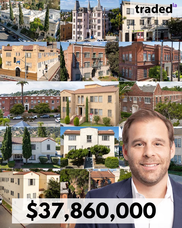 Stephen Melnyk Sells LA 15 Portfolio Multifamily For $37.86M With Broker Paul Darrow