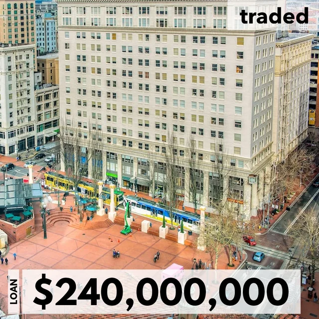 Morgan Stanley Capital I Inc Provides $240M Loan For Portland Hotel
