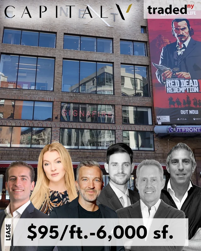 Jessica Schaefer Of Capital V Signs 10-Year Lease At 40 Thompson Street In SoHo