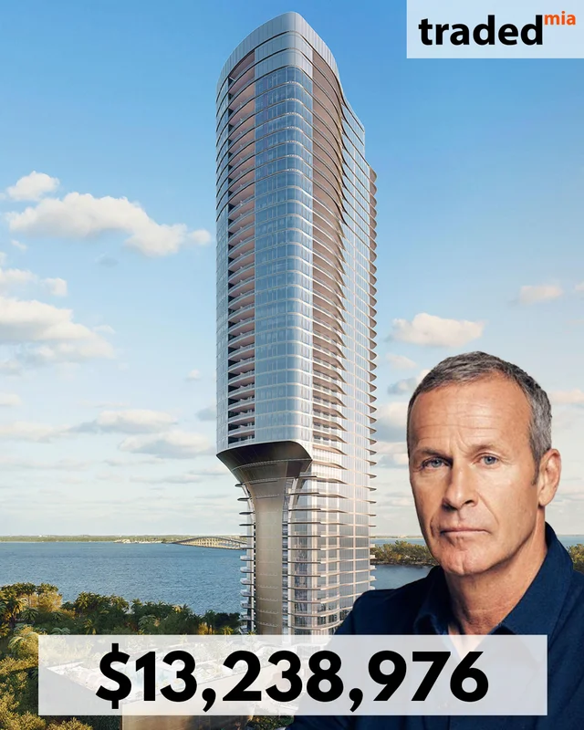 Turbine LLC Acquires Condo From Vlad Doronin's OKO Group In Miami For $13,238,976