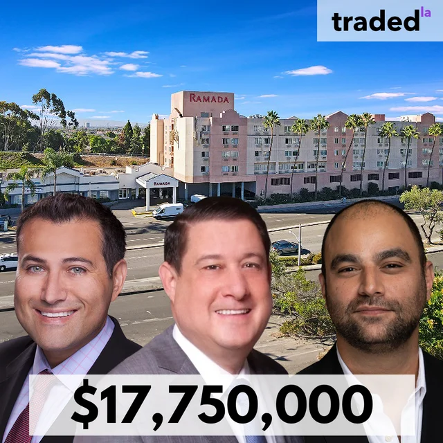 Hotel In Hawthorne Sold For $17.75M With James Antonucci, Mike Pesci And Dario Svidler As Brokers