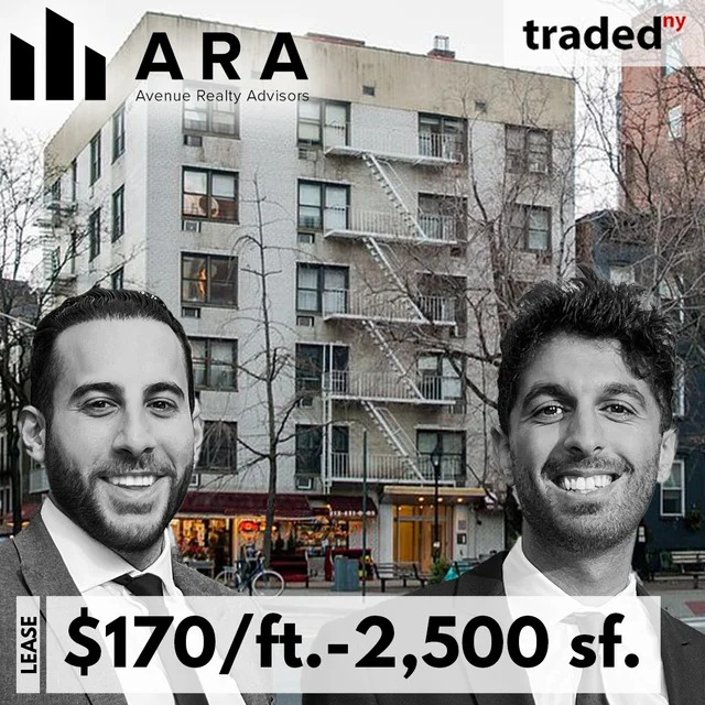Joshua Sarraf & Aaron Aziz Lease Retail Space In Soho Manhattan For Market On Prince