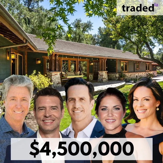 Scott Foley And Marika Dominczyk Sell 3,200 SF SFR In Hidden Hills For $4.5M