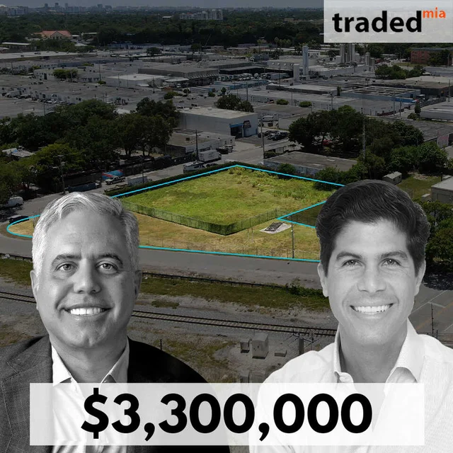 Cyril Matz & Alex Tauber Sell Industrial Property In Miami For $3.3M With Buyer's Rep Ralph Arias & Seller's Rep Alfredo Riascos