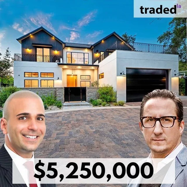 Yaniv Nehemia Sells Encino SFR On Rancho St. For $5.25M With Guy Azar & Angelo Fierro