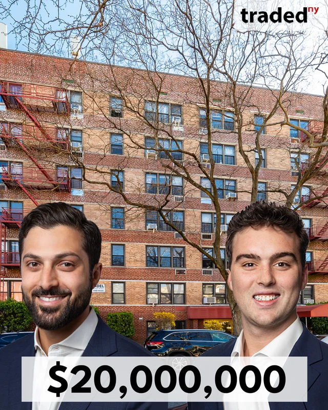 Richard Velotta & Sam Perry Of Raven Property Advisors Facilitate Multifamily Sale In Brooklyn For $20M