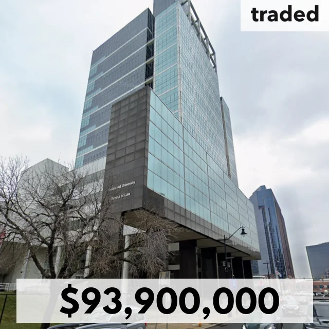 Beijing Ideal China Group Co Purchases Newark Property From Mack-Cali Realty For $93.9M