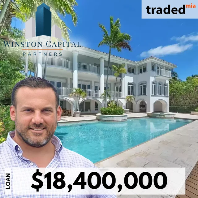 Winston Capital Management Secures $18.4M Bridge Loan For 2 SFH In Key Biscayne & Miami Beach