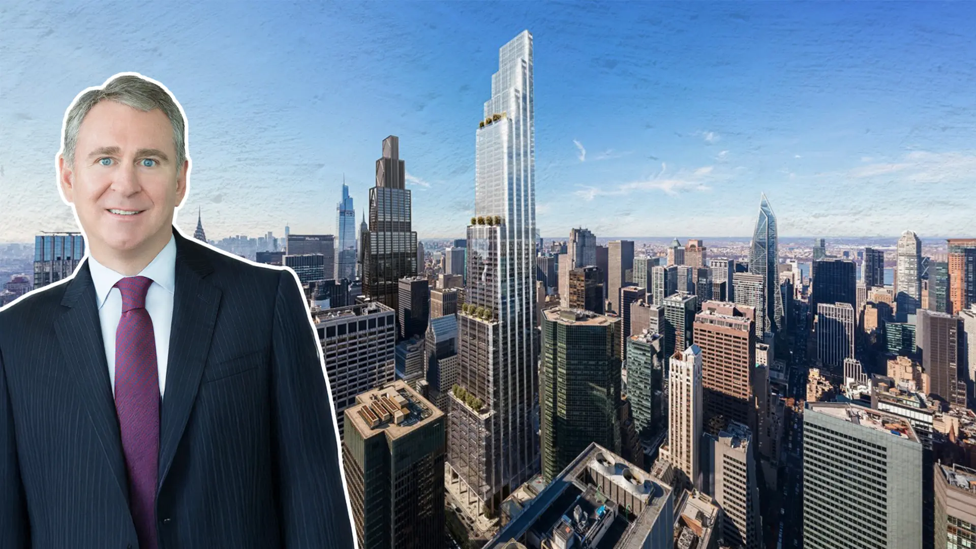 Ken Griffin Moves to Control 350 Park to Develop Midtown Office Tower