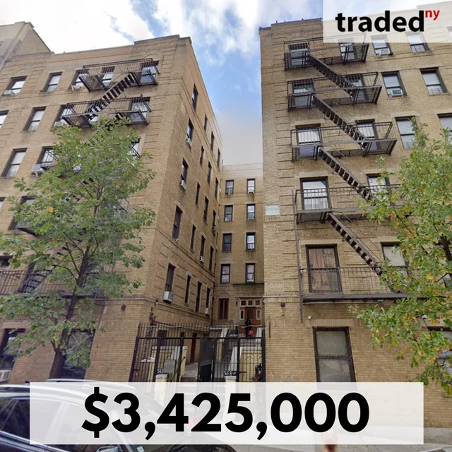 Chestnut Holdings Acquires 46-Unit Multifamily Building In Washington Heights For $3.4M