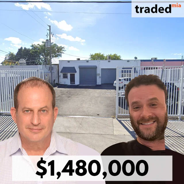 Jamison Properties Acquires Industrial Asset In Miami For $1.48M