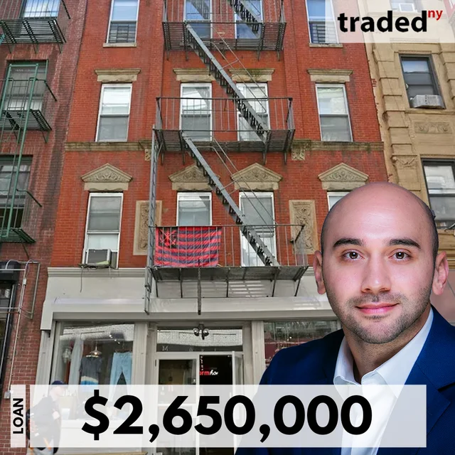 Hanover Capital Provides $2.65M Bridge Loan For Mixed-Use Property In Nolita, Manhattan