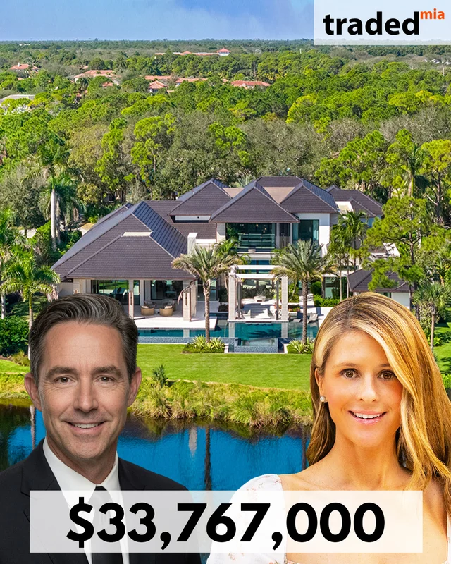 Mark Griffin Of Sotheby's International Realty Represents Buyer In $33.77M Jupiter Home Sale