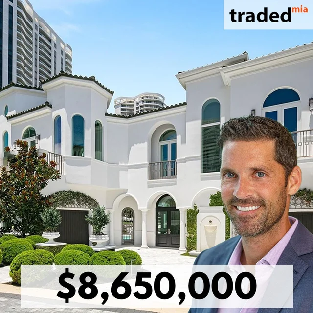 Chad Carroll's Team Sells Single Family Home In Aventura For $8.6M