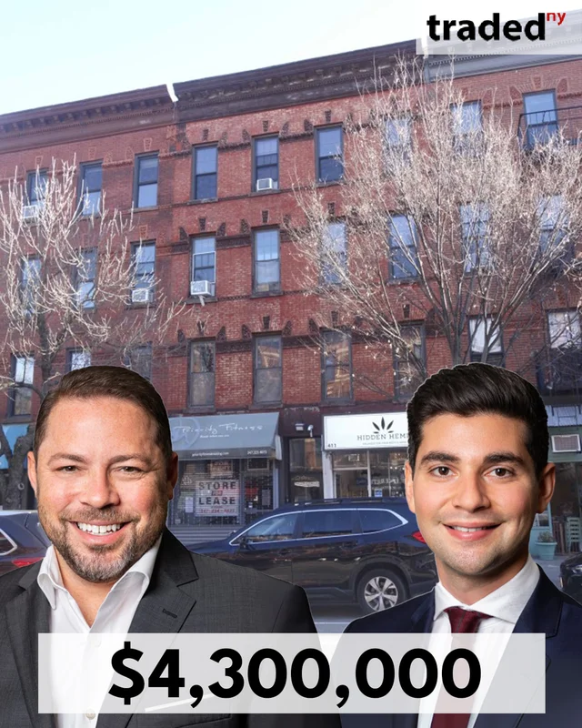 Adam J Hess & Edward Setton Of Sterling Property Group NY Facilitate $4.3M Mixed-Use Sale In Park Slope