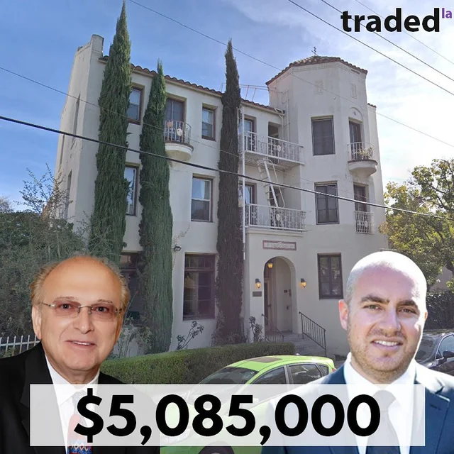 Jared Levine And Hirsch Sherman Acquire Multifamily Property In East Hollywood For $5.085M