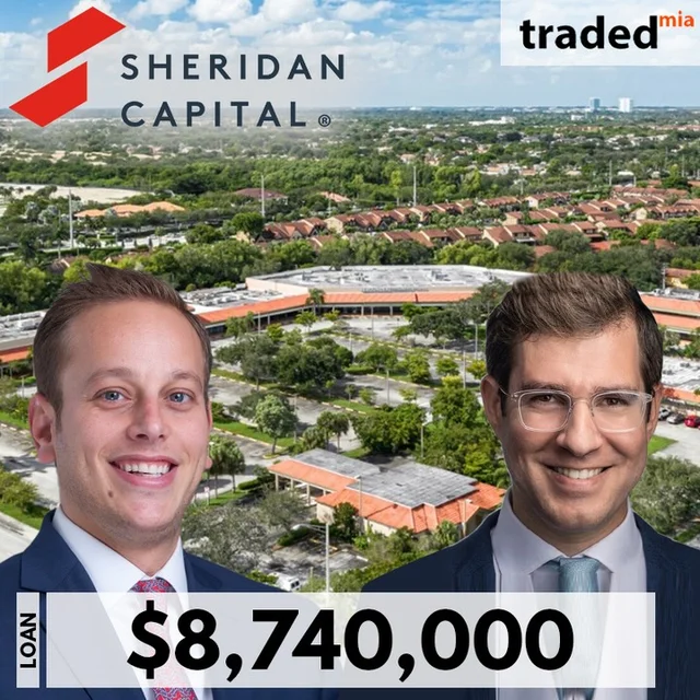Sheridan Capital Provides $8.74M Bridge Loan For Retail Property In Sunrise, FL
